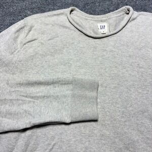 GAP Mens Gray XL Crewneck Sweater Knit Pullover Long Sleeve Outdoor Shirt‎